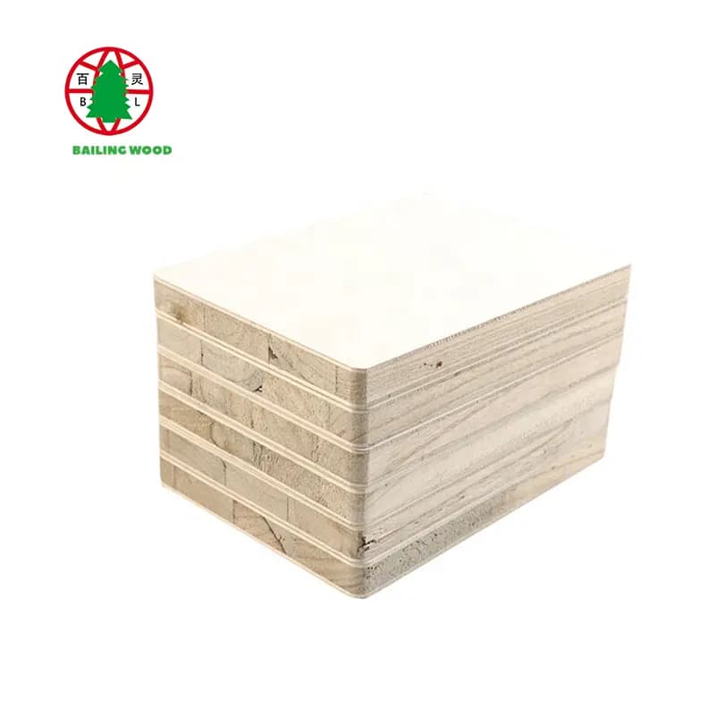 White Melamine Block Board Falcata Block Board 4×8 Melamine Block Board for Furniture