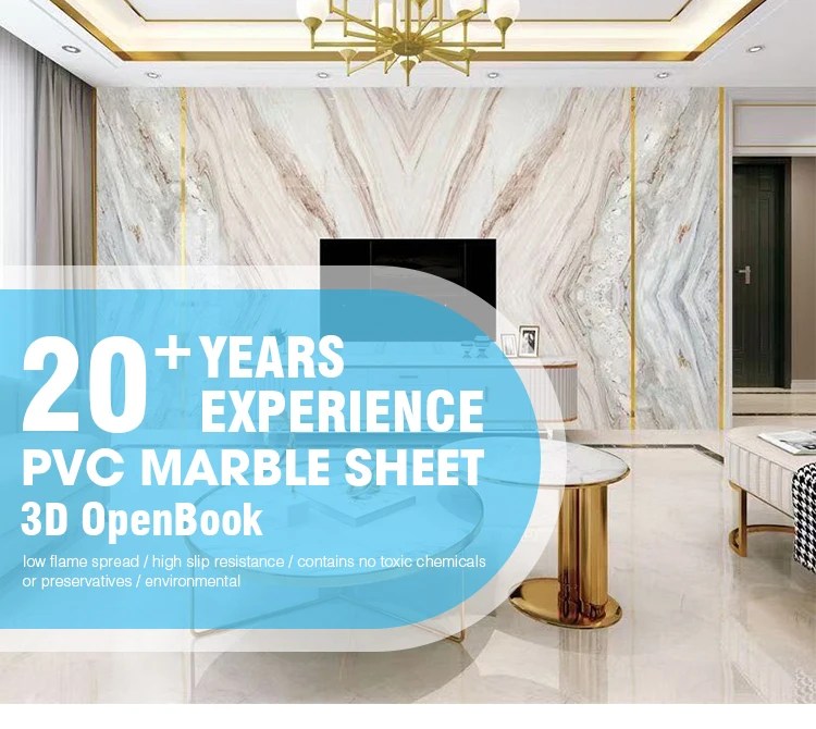 Bailing UV Marble Sheet: Modern Elegance, Reinforced with Durability